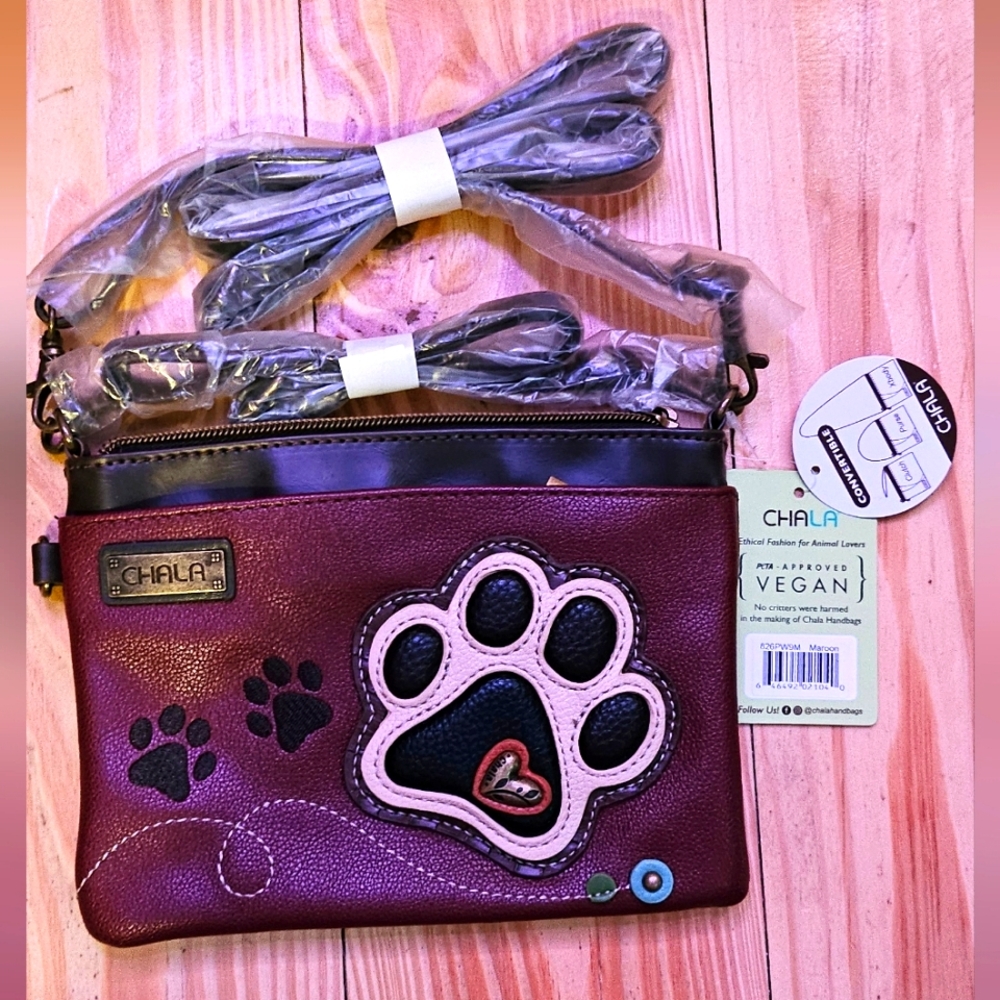 Vegan crossbody purse
